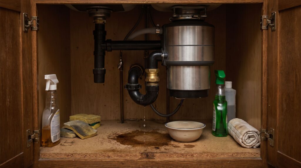 Garbage Disposal Leaking? Here’s Where It’s Coming From
