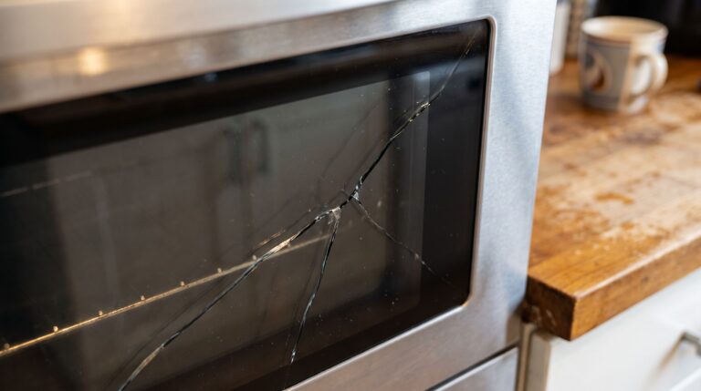 Oven Door Glass Cracked or Shattered — What to Do